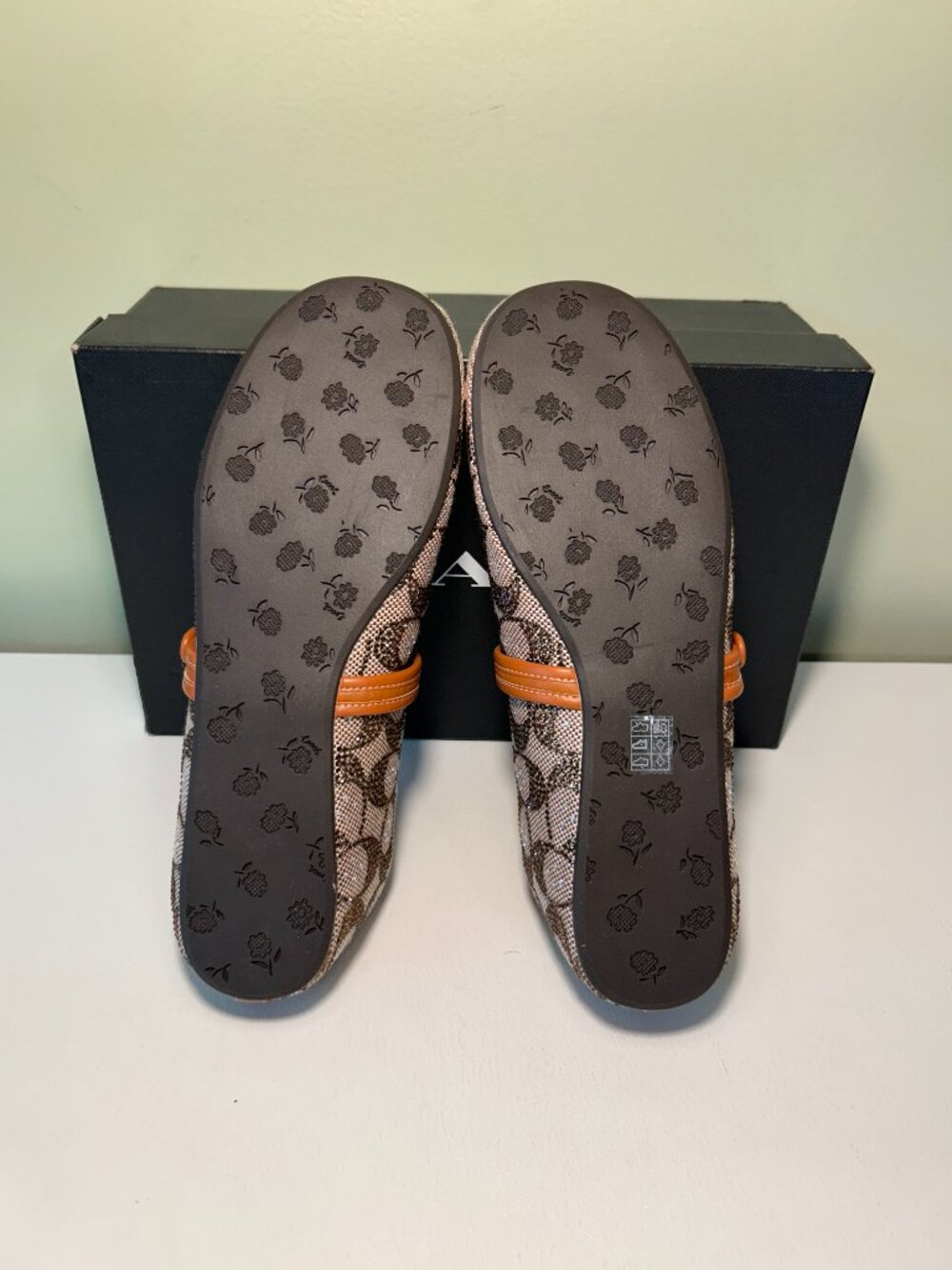 Coach Women's Crystal Signature Jacquard Mary Jane Shoes - Picture 12 of 15